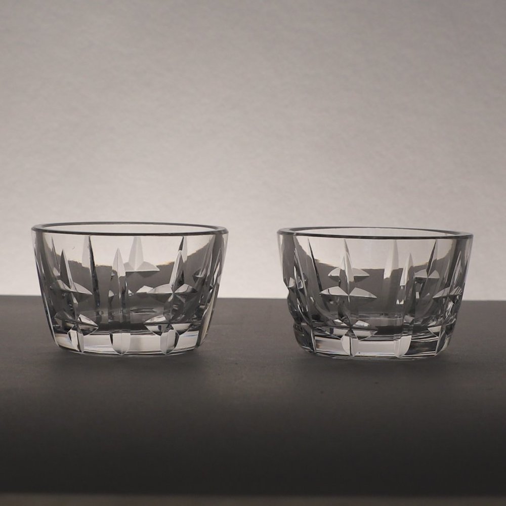 Vintage Waterford Giftware Salt Cellar/Dip Set 2